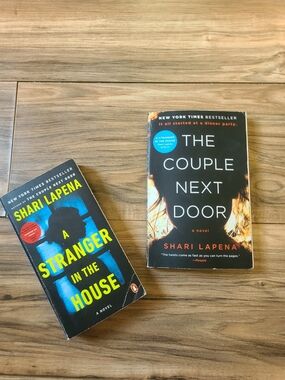 Shari Lapena Mystery Thriller Book Lot Of 2 Paperback Books